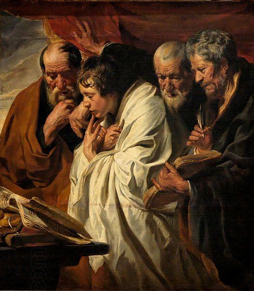 Jacob Jordaens The Four Evangelists China oil painting art